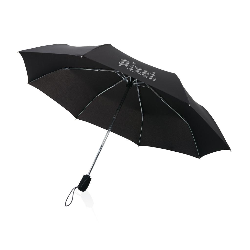 Umbrelă automată de călătorie de 21” Swiss Peak AWARE™ black
