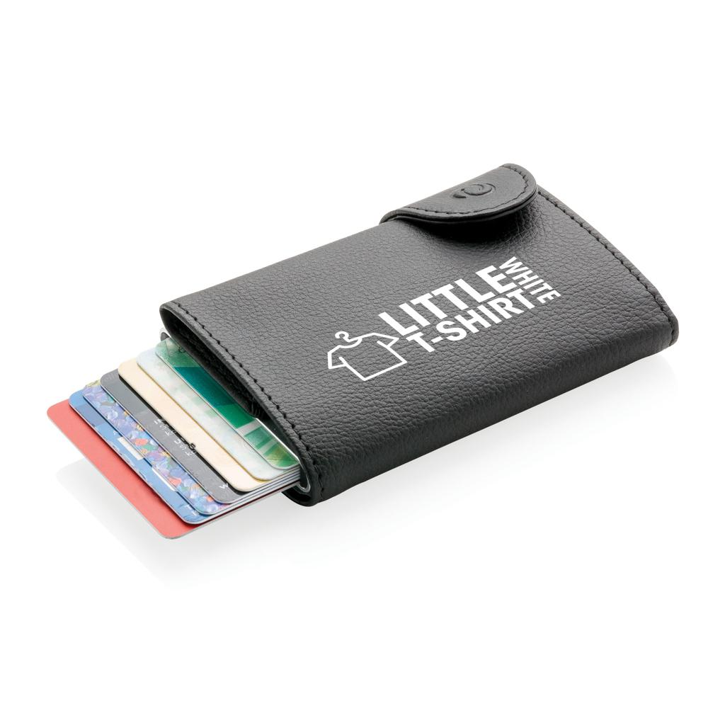 Suport de carduri RFID și portofel C-Secure black