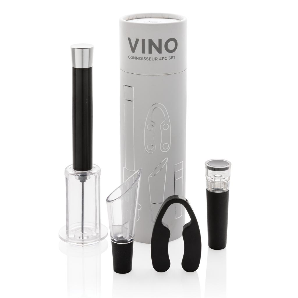 Set de 4 piese Vino Connoisseur silver
