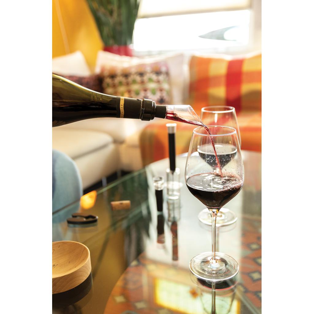 Set de 4 piese Vino Connoisseur silver