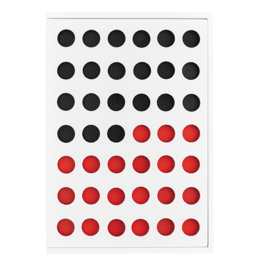 Joc din lemn Connect Four transparent
