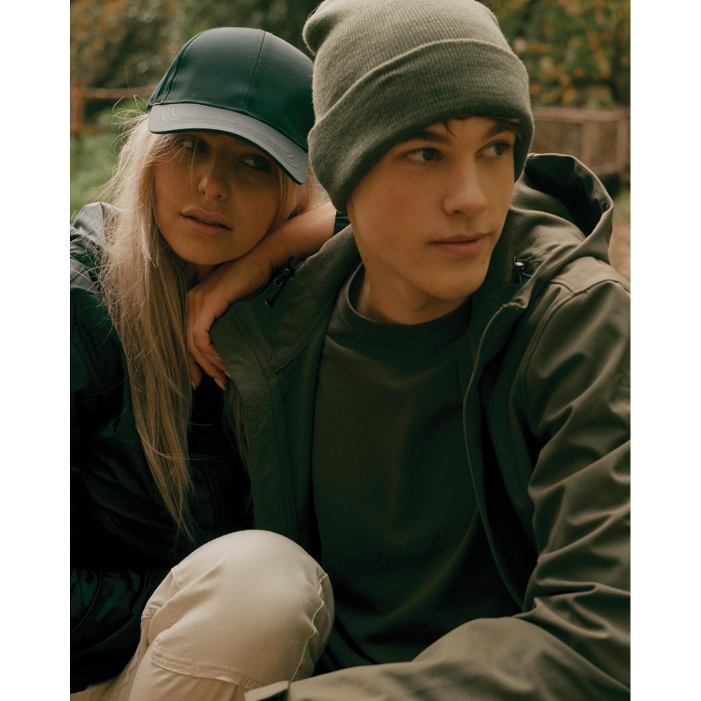 Geacă soft shell pentru bărbați  din poliester reciclat Iqoniq Makalu green XL