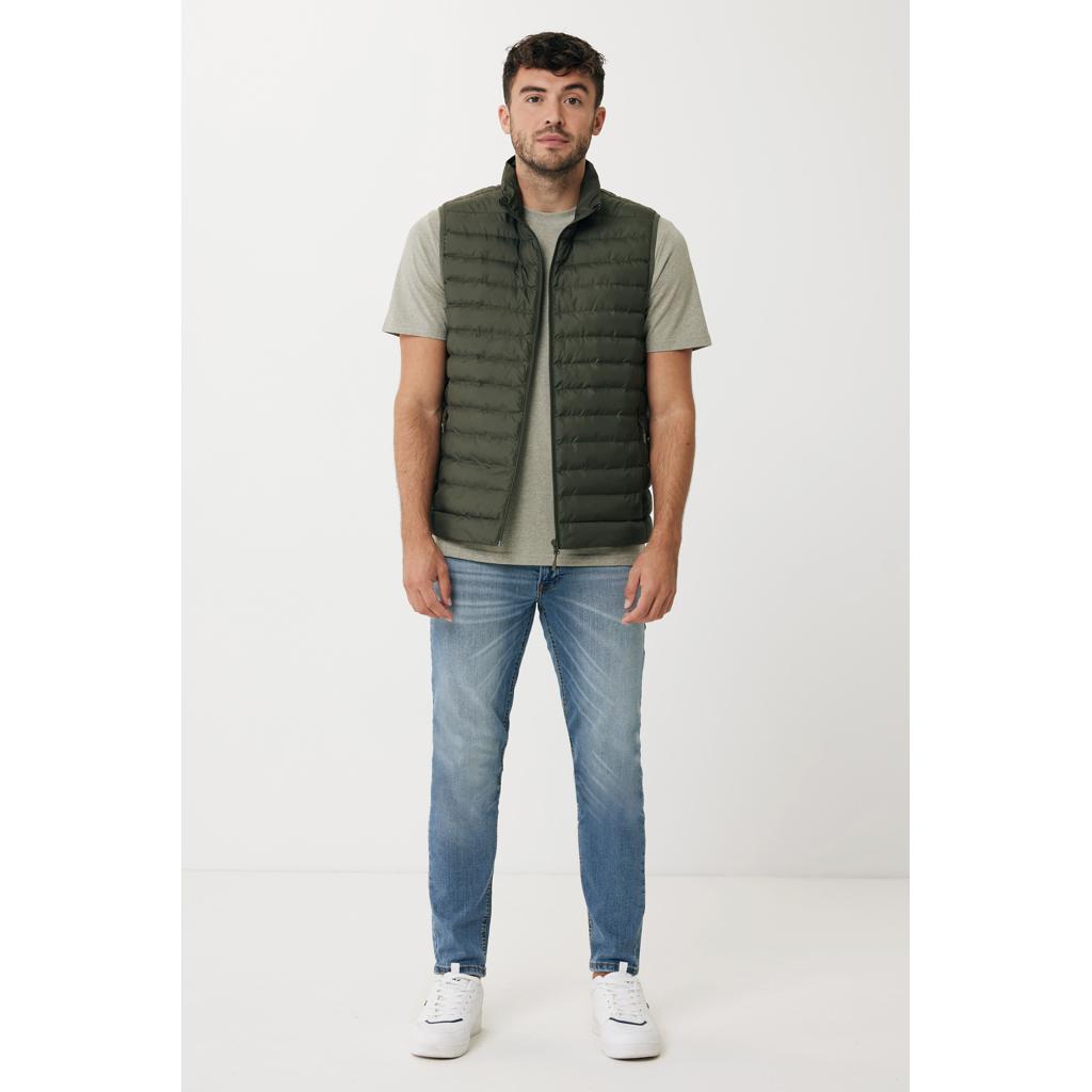 Vestă pentru bărbați  din poliester reciclat Iqoniq Meru green XL