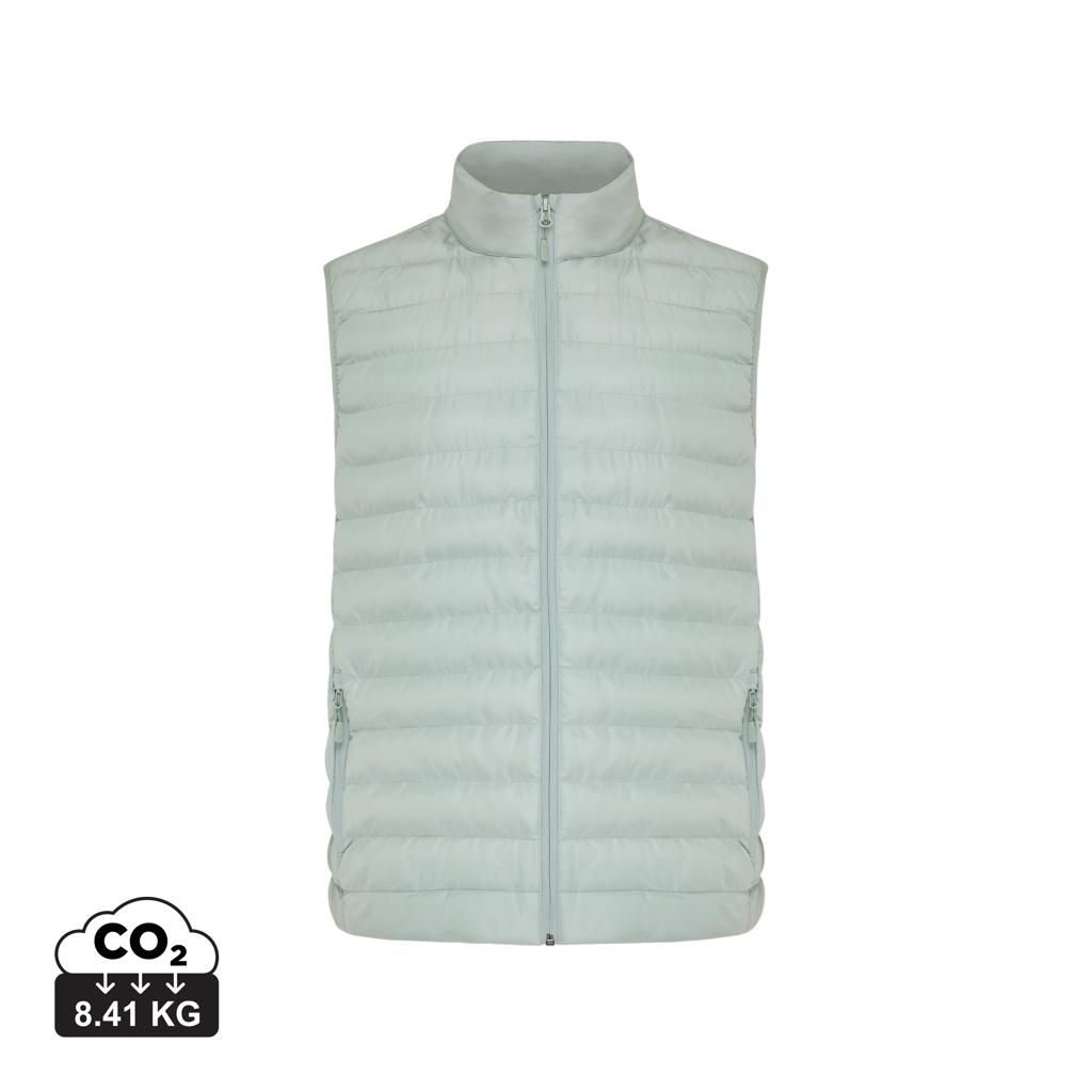 Vestă pentru bărbați  din poliester reciclat Iqoniq Meru iceberg green