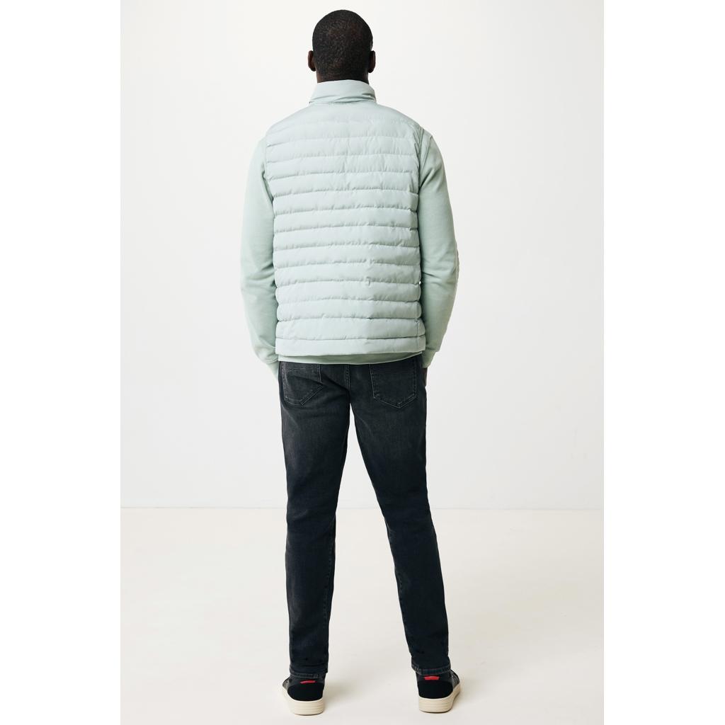 Vestă pentru bărbați  din poliester reciclat Iqoniq Meru iceberg green XL