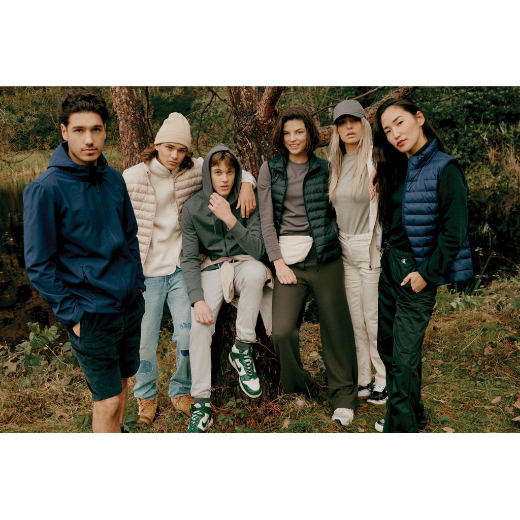 Vestă pentru bărbați  din poliester reciclat Iqoniq Meru beige L