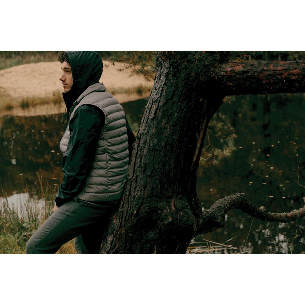 Vestă pentru bărbați  din poliester reciclat Iqoniq Meru beige L