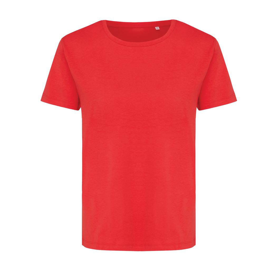 Tricou ușor pentru femei din bumbac reciclat Iqoniq Yala luscious red 2XS