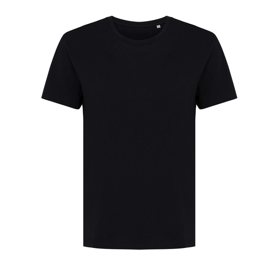 Tricou ușor pentru femei din bumbac reciclat Iqoniq Yala black M