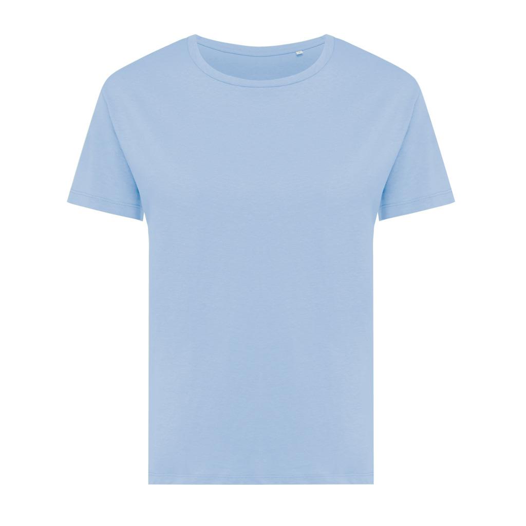 Tricou ușor pentru femei din bumbac reciclat Iqoniq Yala sky blue L