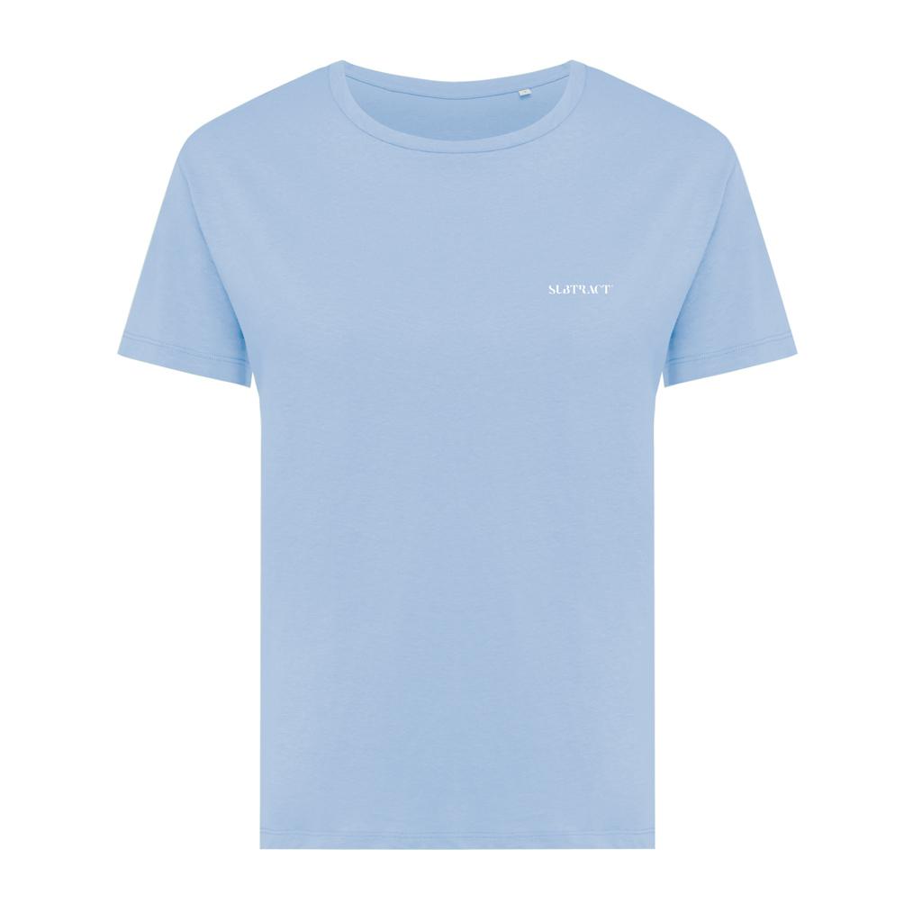 Tricou ușor pentru femei din bumbac reciclat Iqoniq Yala sky blue L