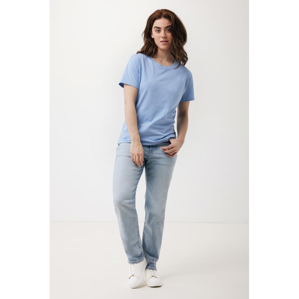 Tricou ușor pentru femei din bumbac reciclat Iqoniq Yala sky blue L