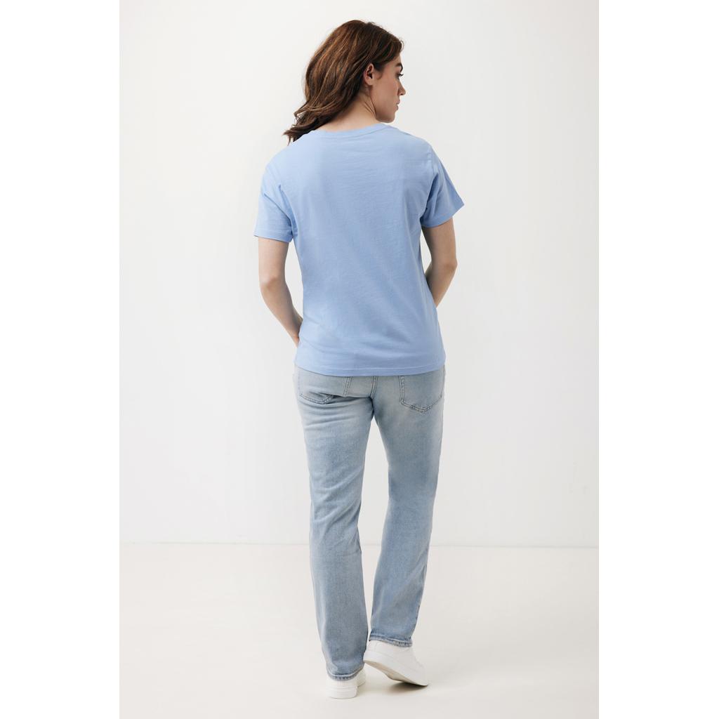 Tricou ușor pentru femei din bumbac reciclat Iqoniq Yala sky blue L