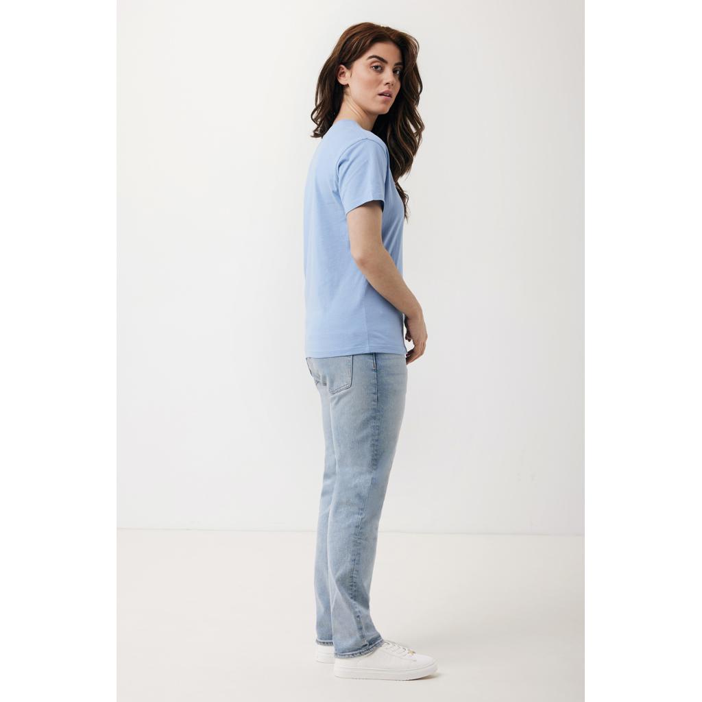 Tricou ușor pentru femei din bumbac reciclat Iqoniq Yala sky blue L