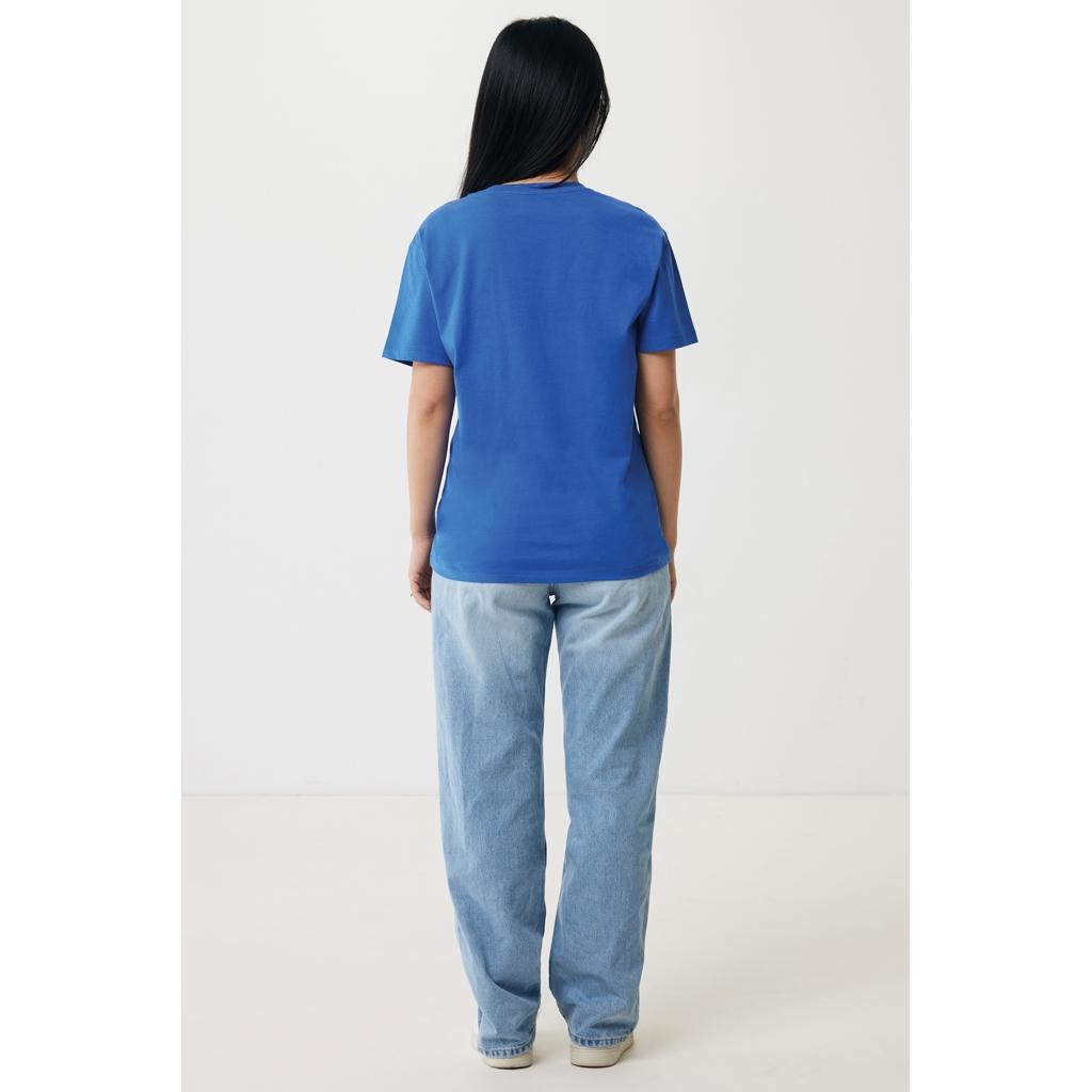 Tricou ușor pentru femei din bumbac reciclat Iqoniq Yala royal blue L