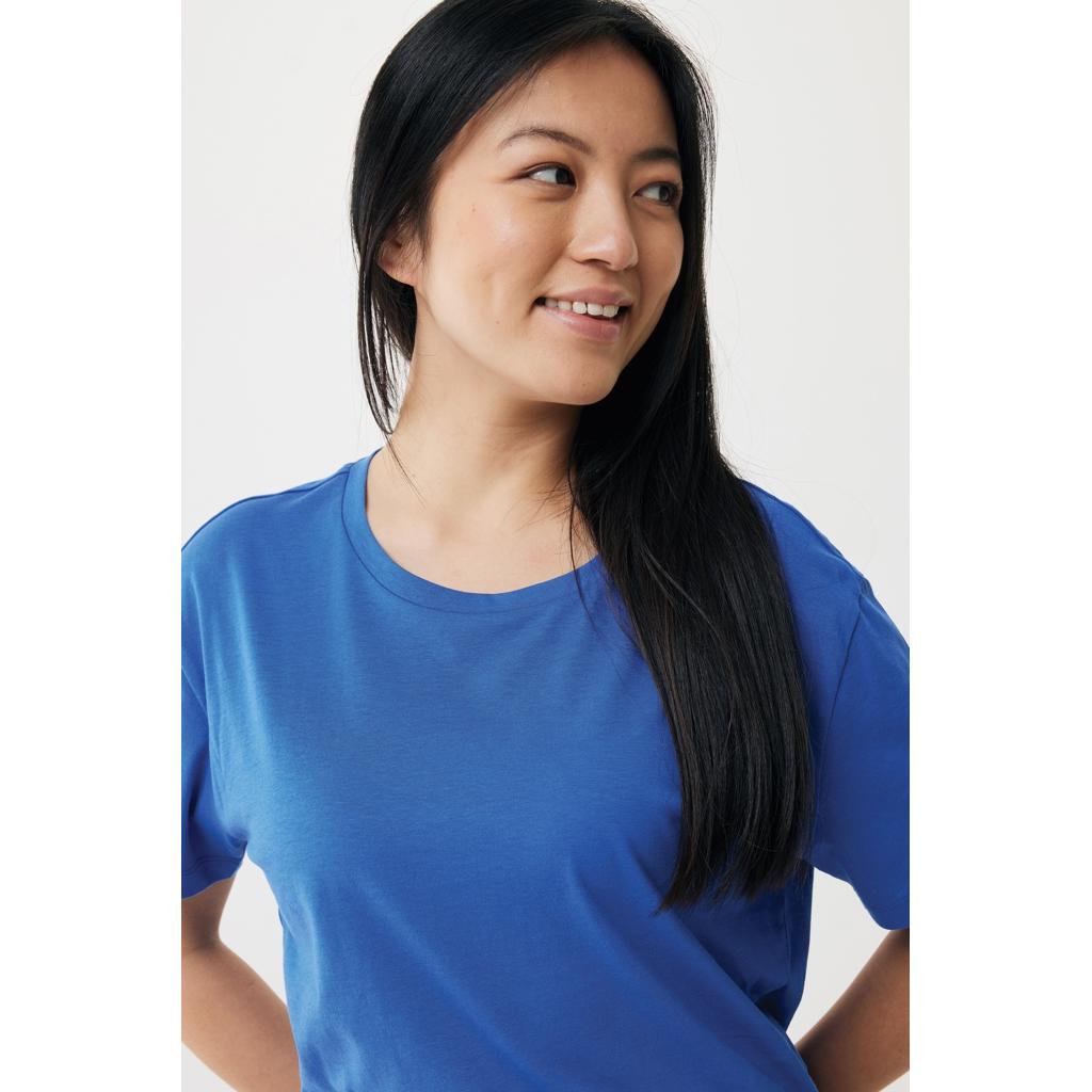 Tricou ușor pentru femei din bumbac reciclat Iqoniq Yala royal blue L