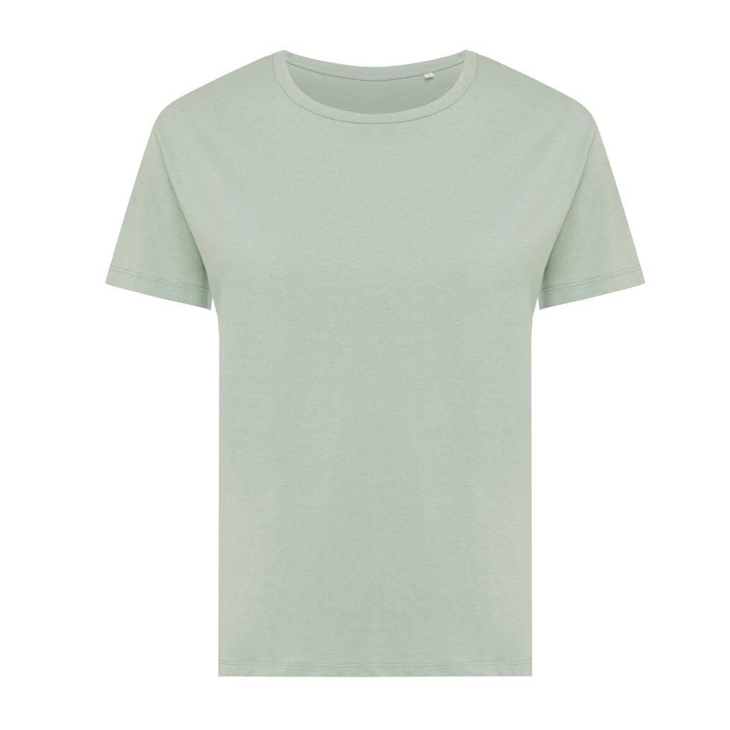 Tricou ușor pentru femei din bumbac reciclat Iqoniq Yala iceberg green 2XS
