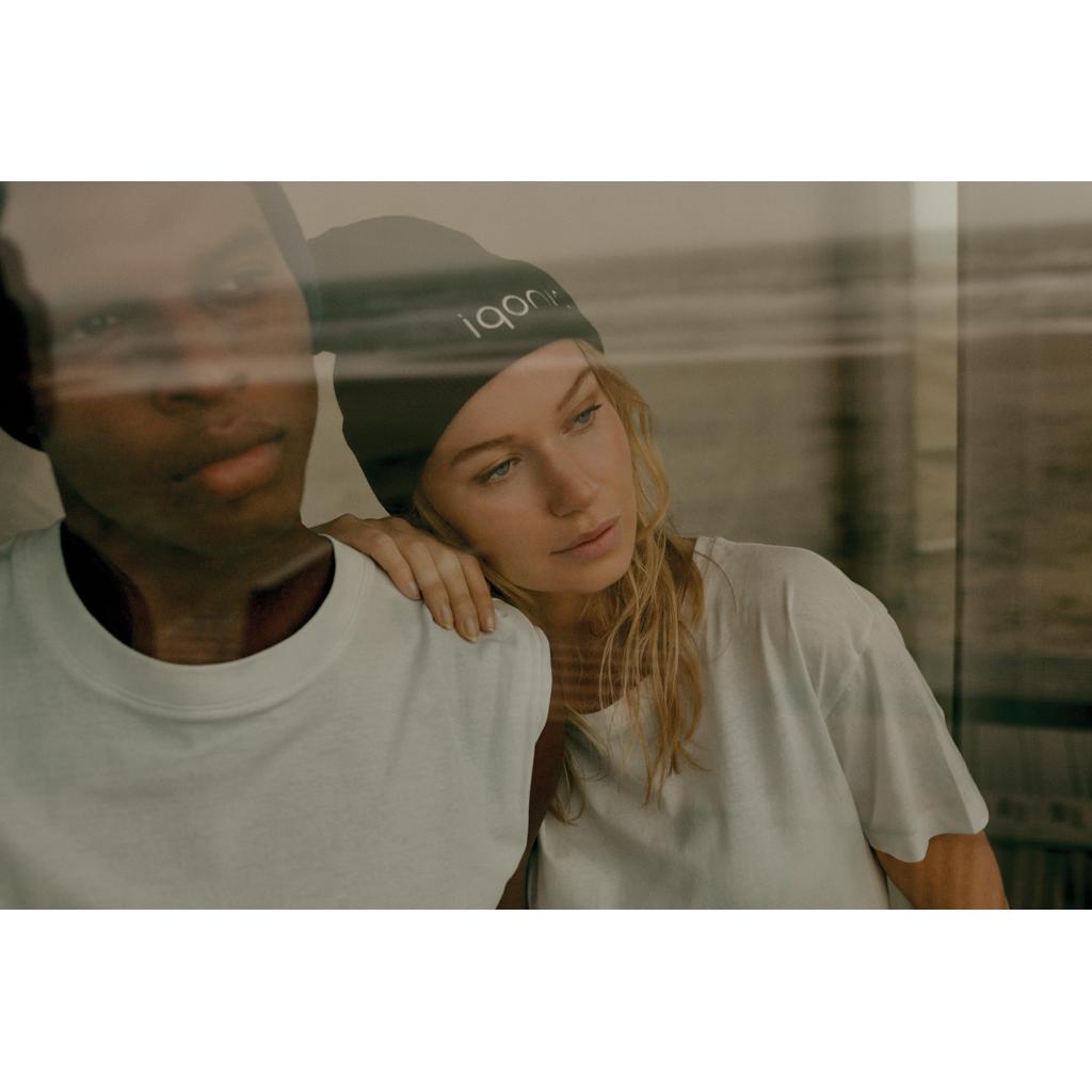 Tricou ușor pentru femei din bumbac reciclat Iqoniq Yala transparent L