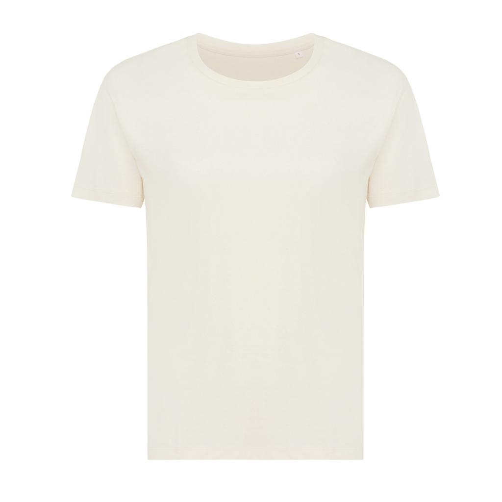 Tricou ușor pentru femei din bumbac reciclat Iqoniq Yala natural raw