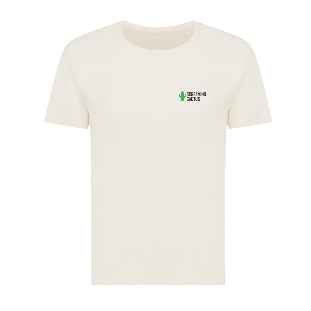 Tricou ușor pentru femei din bumbac reciclat Iqoniq Yala natural raw