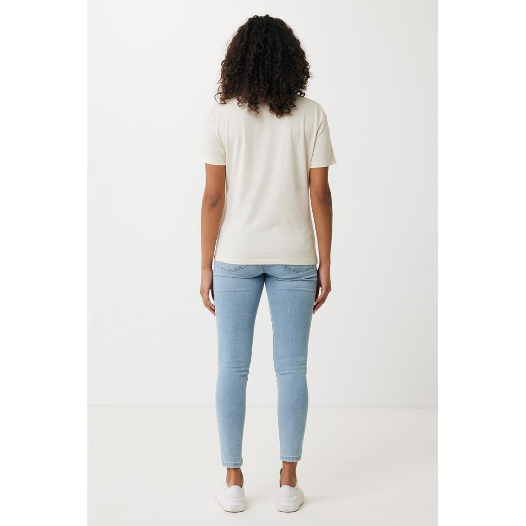Tricou ușor pentru femei din bumbac reciclat Iqoniq Yala natural raw