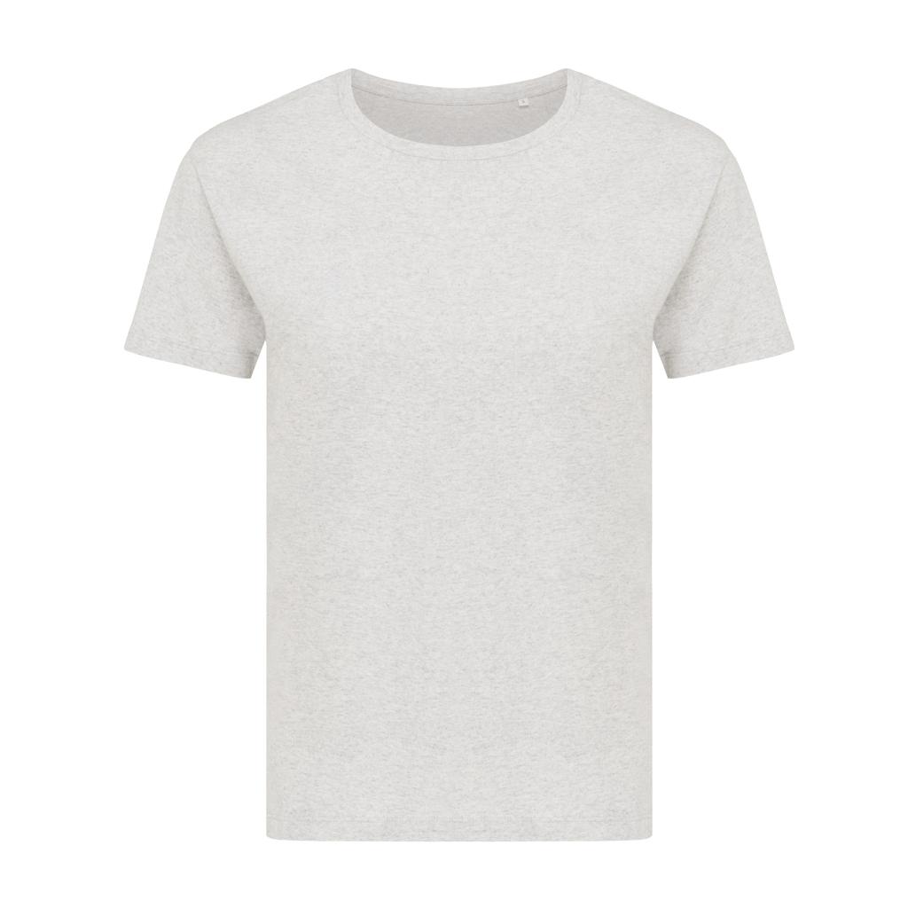 Tricou ușor pentru femei din bumbac reciclat Iqoniq Yala light heather grey L