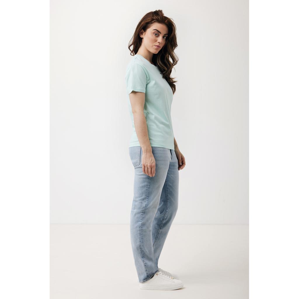 Tricou ușor pentru femei din bumbac reciclat Iqoniq Yala crushed mint L