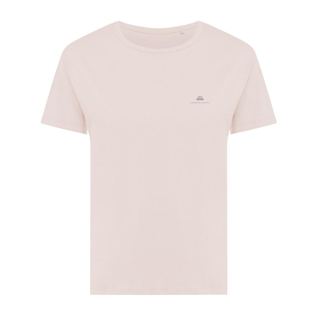 Tricou ușor pentru femei din bumbac reciclat Iqoniq Yala cloud pink L
