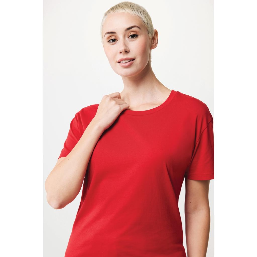 Tricou ușor pentru femei din bumbac reciclat Iqoniq Yala red L