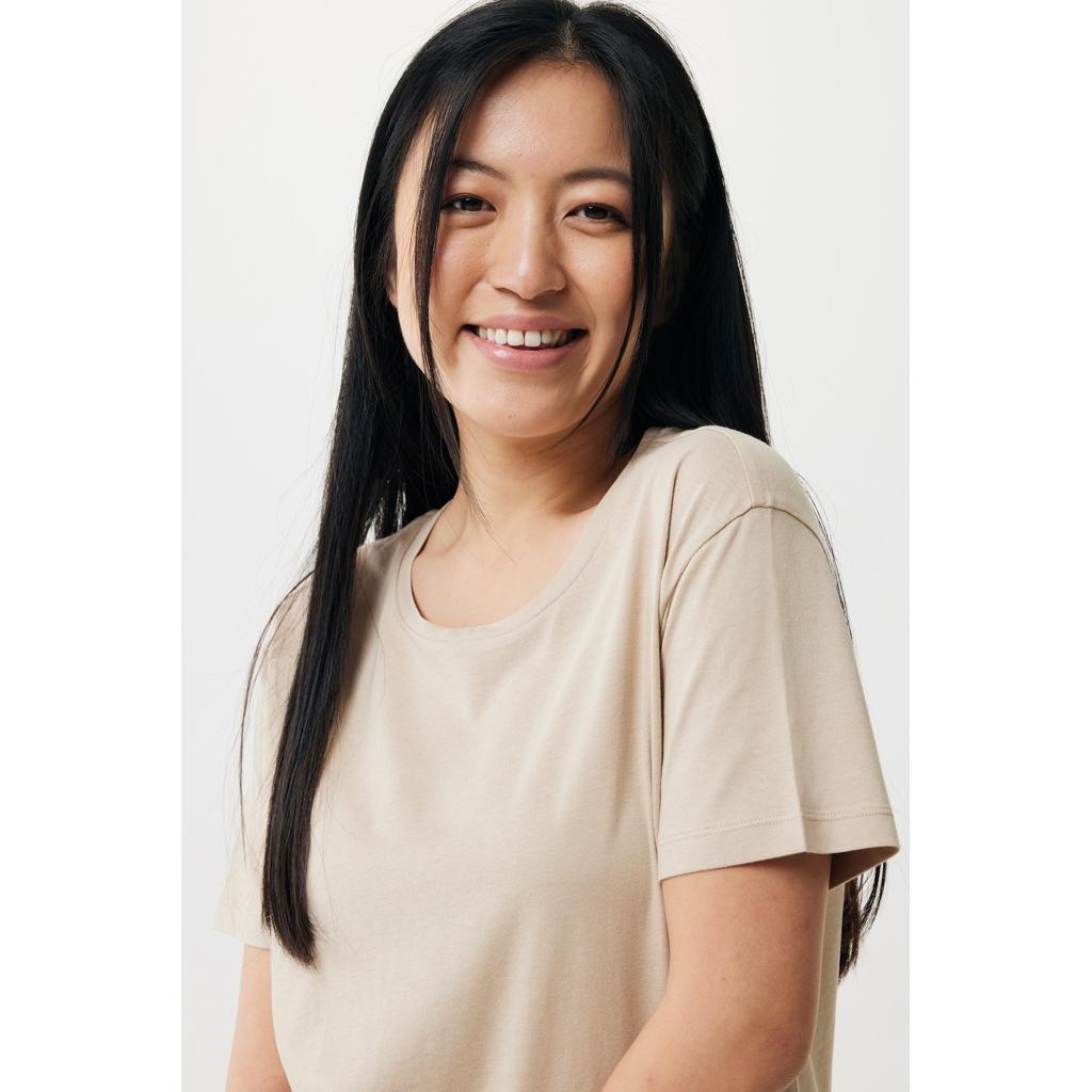 Tricou ușor pentru femei din bumbac reciclat Iqoniq Yala desert L