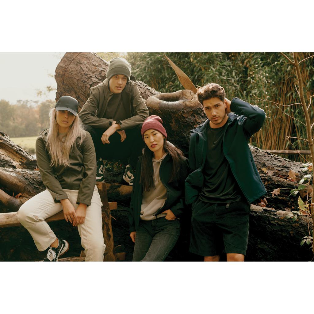 Geacă soft shell pentru femei  din poliester reciclat Iqoniq Makalu green L