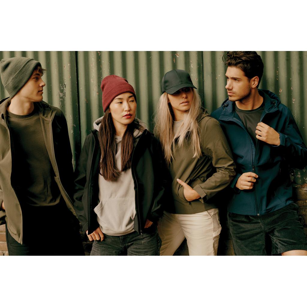 Geacă soft shell pentru femei  din poliester reciclat Iqoniq Makalu green L