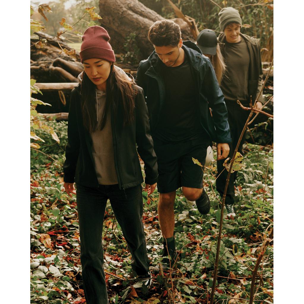 Geacă soft shell pentru femei  din poliester reciclat Iqoniq Makalu black L