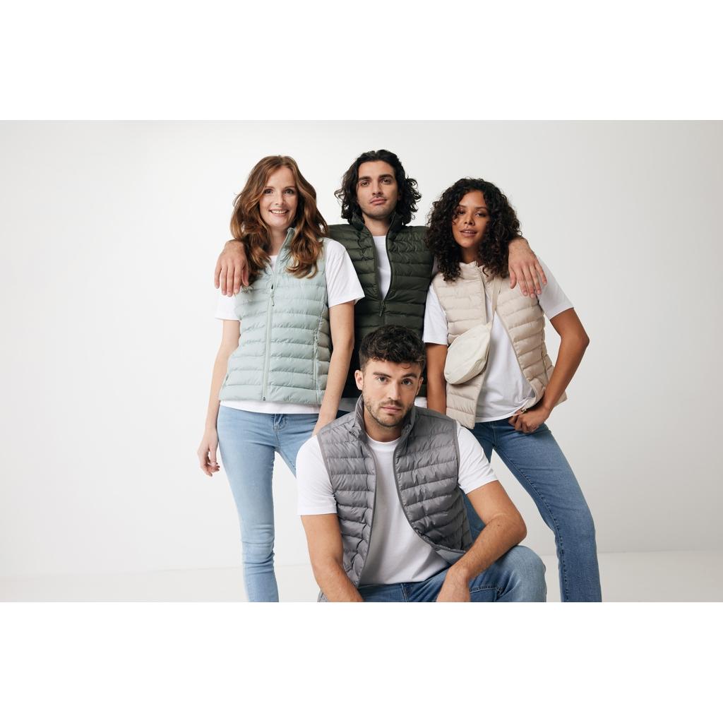 Vestă pentru femei din poliester reciclat Iqoniq Meru  iceberg green XS