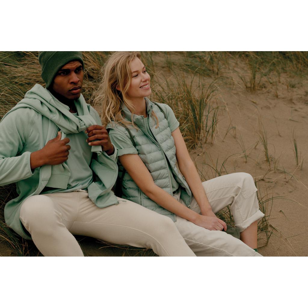 Vestă pentru femei din poliester reciclat Iqoniq Meru  iceberg green XS