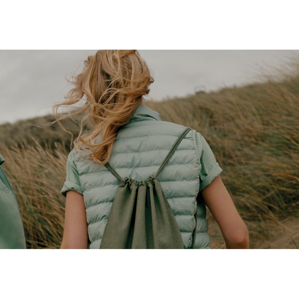 Vestă pentru femei din poliester reciclat Iqoniq Meru  iceberg green XS