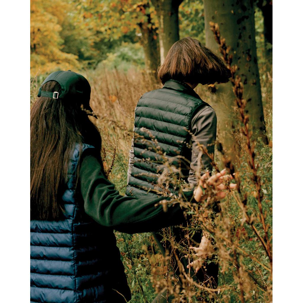 Vestă pentru femei din poliester reciclat Iqoniq Meru  navy XL