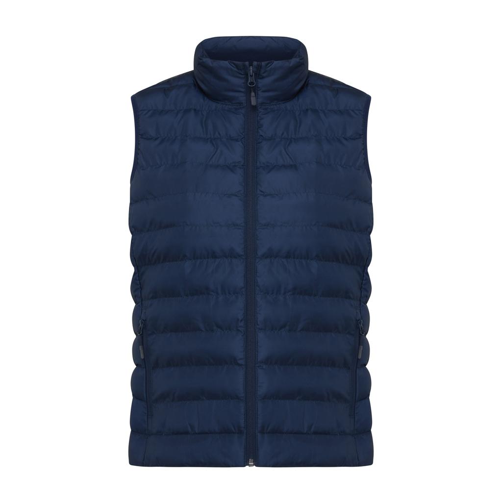 Vestă pentru femei din poliester reciclat Iqoniq Meru  navy XL