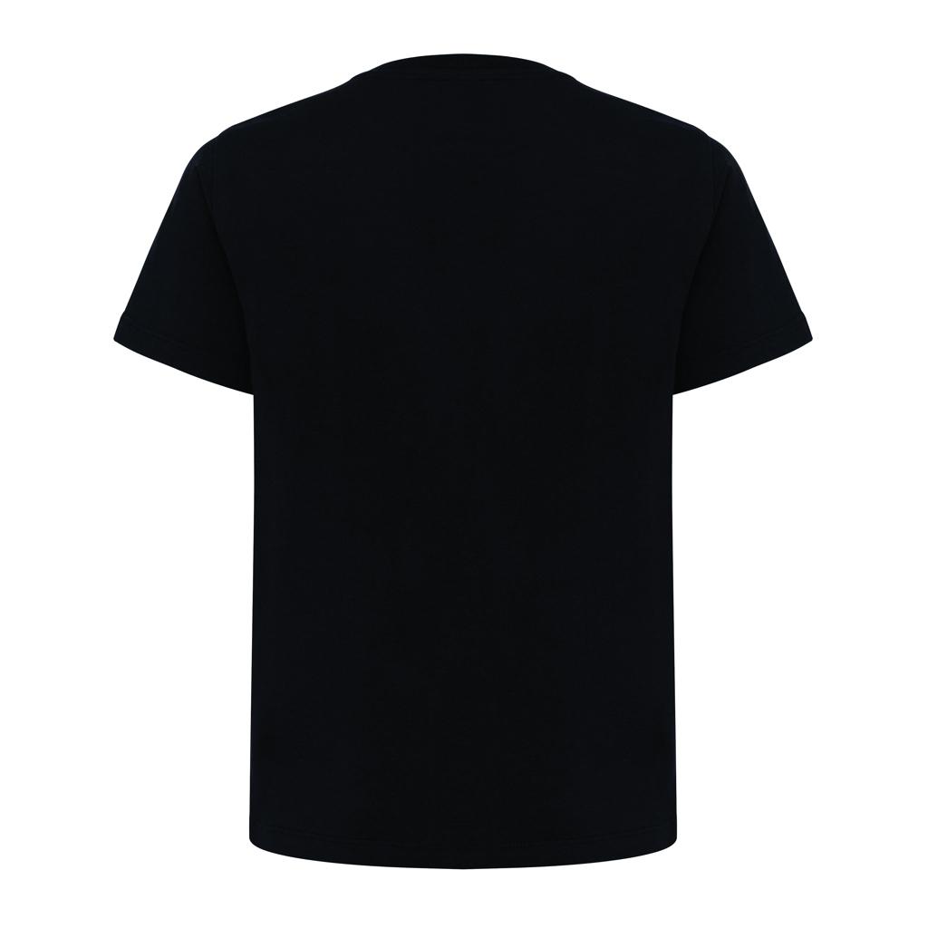Tricou ușor pentru copii din bumbac reciclat Iqoniq Koli black 9 - 10 ani