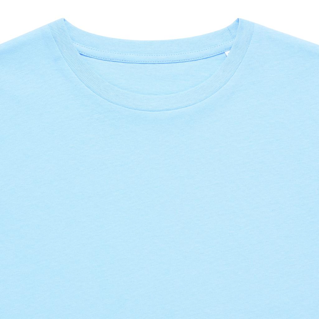 Tricou ușor pentru copii din bumbac reciclat Iqoniq Koli sky blue 5 - 6 ani