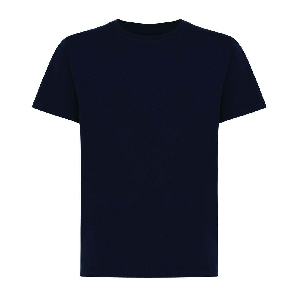 Tricou ușor pentru copii din bumbac reciclat Iqoniq Koli navy 9 - 10 ani
