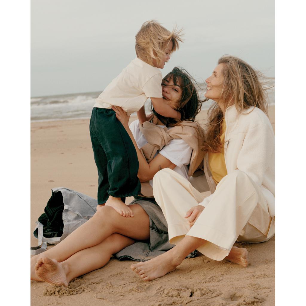 Tricou ușor pentru copii din bumbac reciclat Iqoniq Koli natural raw 9 - 10 ani