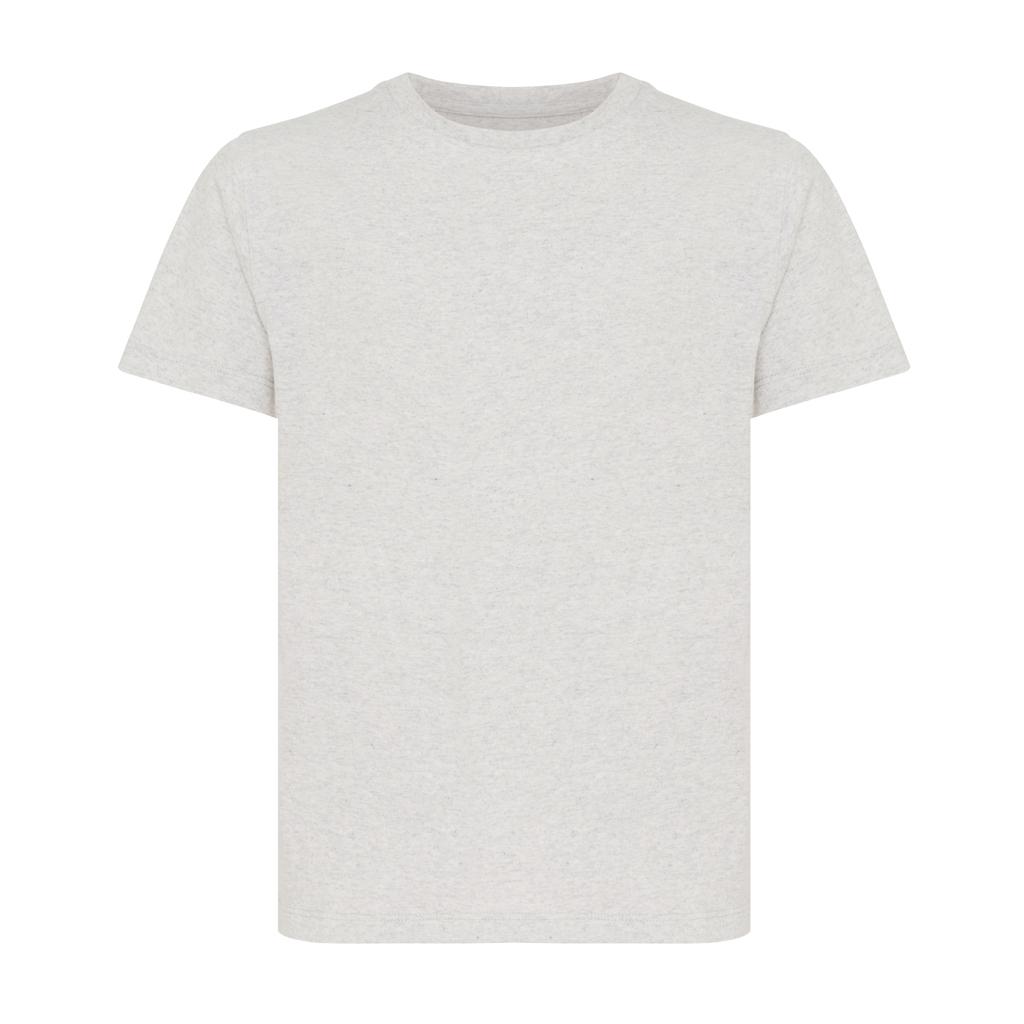 Tricou ușor pentru copii din bumbac reciclat Iqoniq Koli light heather grey 13 - 14 ani