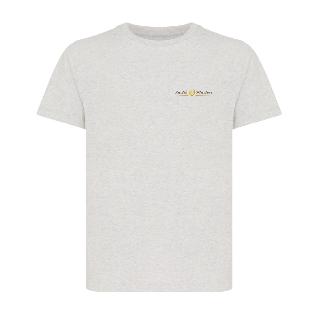 Tricou ușor pentru copii din bumbac reciclat Iqoniq Koli light heather grey 13 - 14 ani