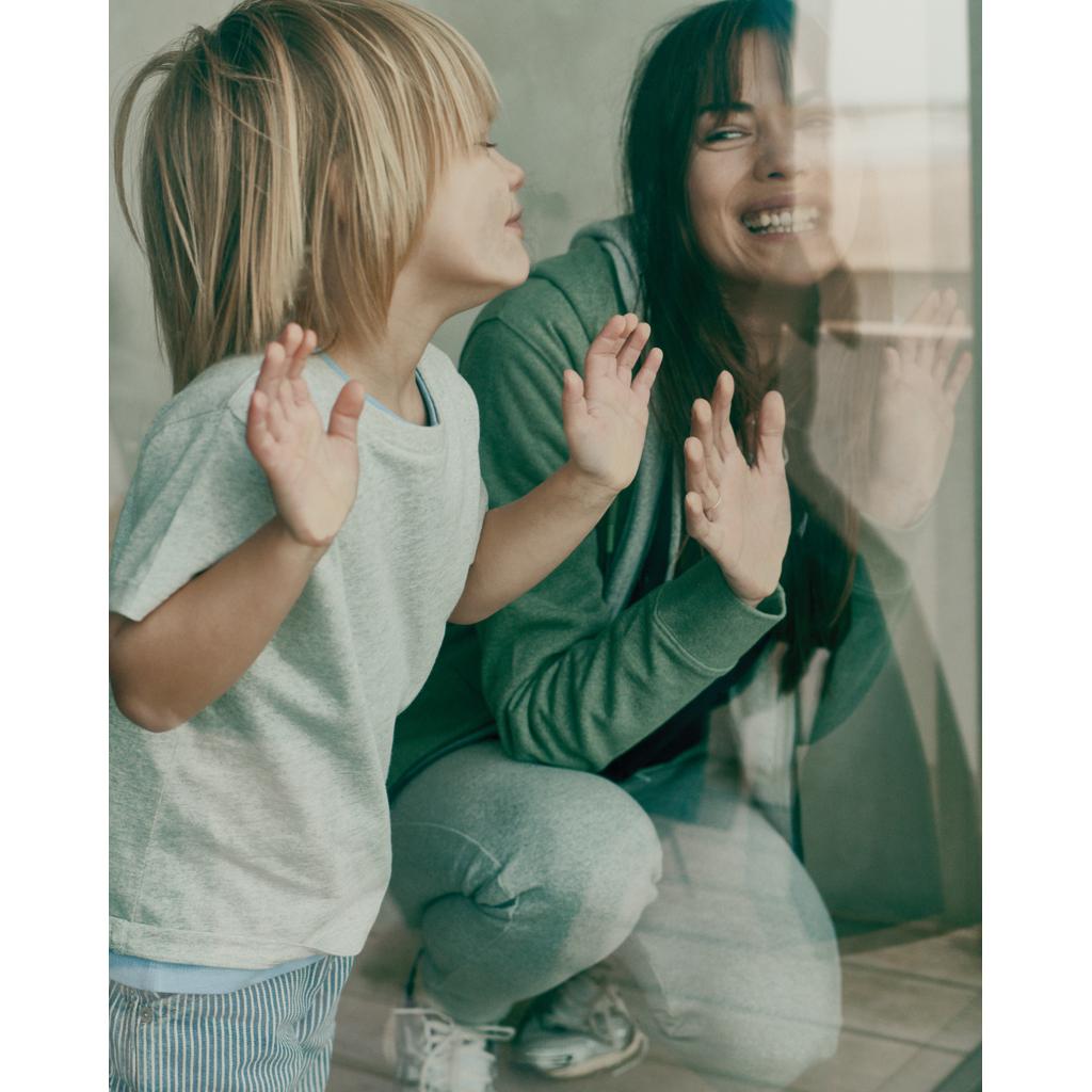 Tricou ușor pentru copii din bumbac reciclat Iqoniq Koli light heather grey 13 - 14 ani