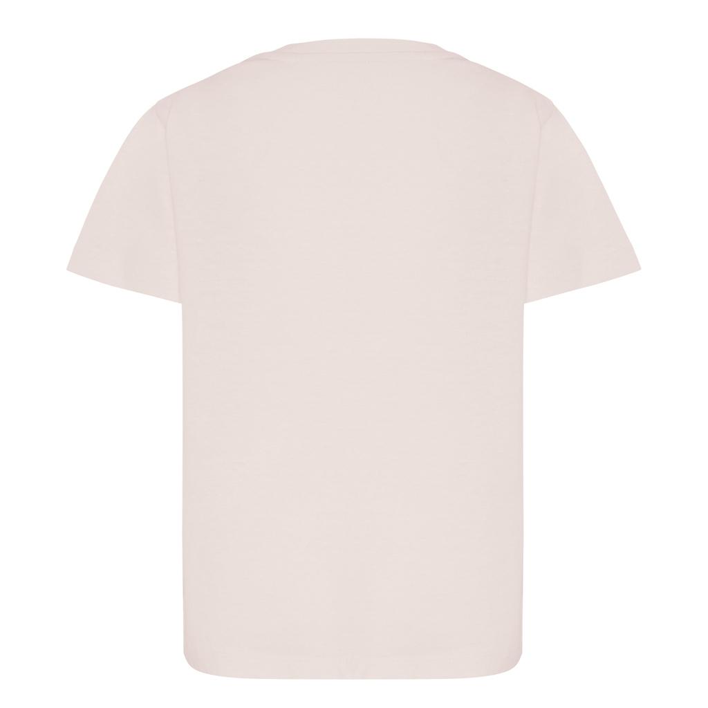 Tricou ușor pentru copii din bumbac reciclat Iqoniq Koli cloud pink 7 - 8 ani