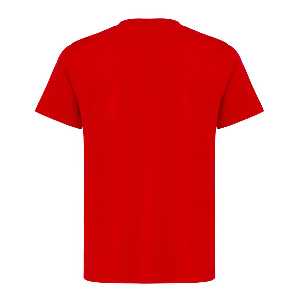 Tricou ușor pentru copii din bumbac reciclat Iqoniq Koli red 9 - 10 ani