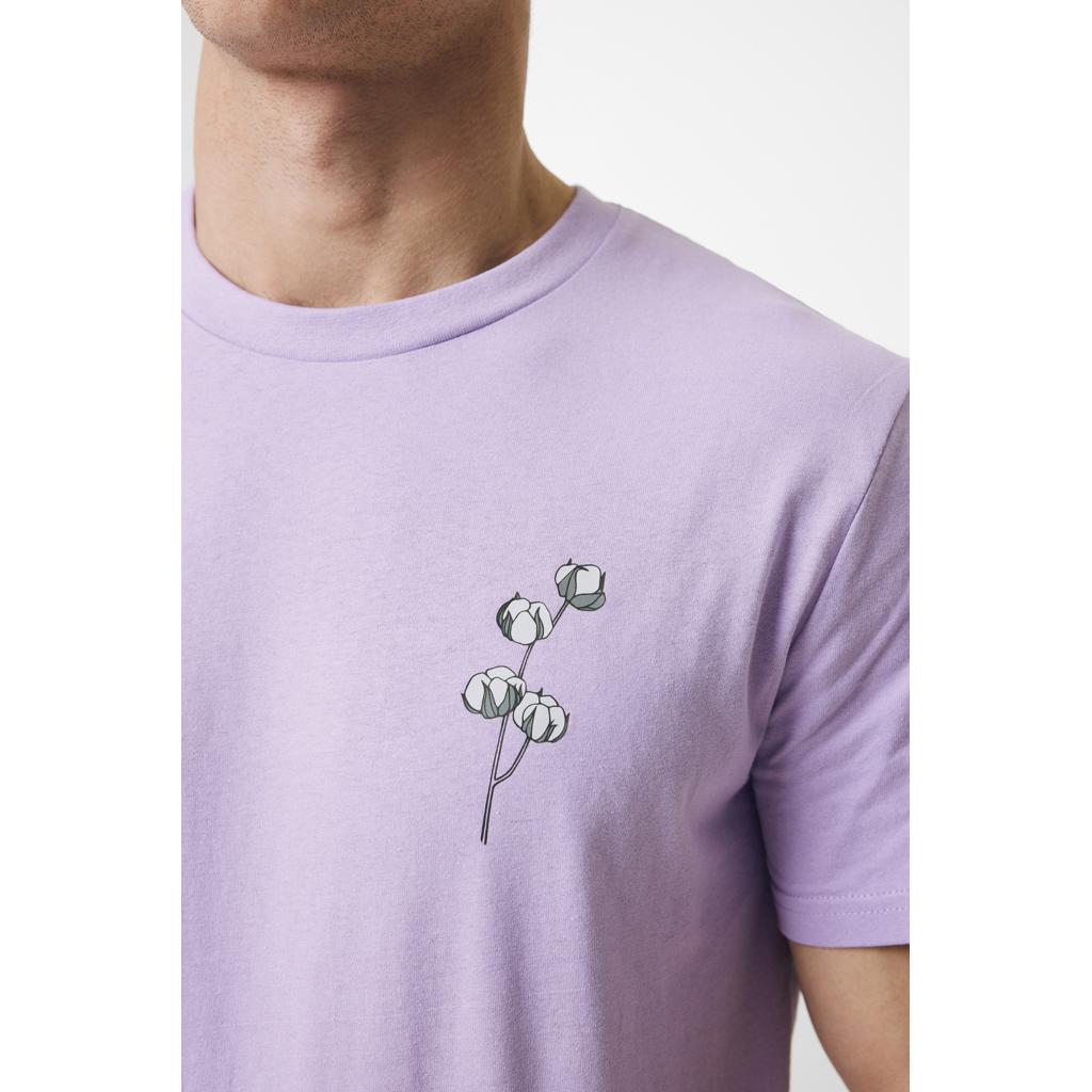 Tricou din bumbac reciclat Iqoniq Bryce lavender 3XL