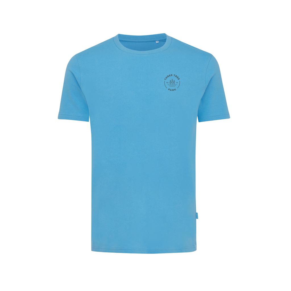Tricou din bumbac reciclat Iqoniq Bryce tranquil blue XL