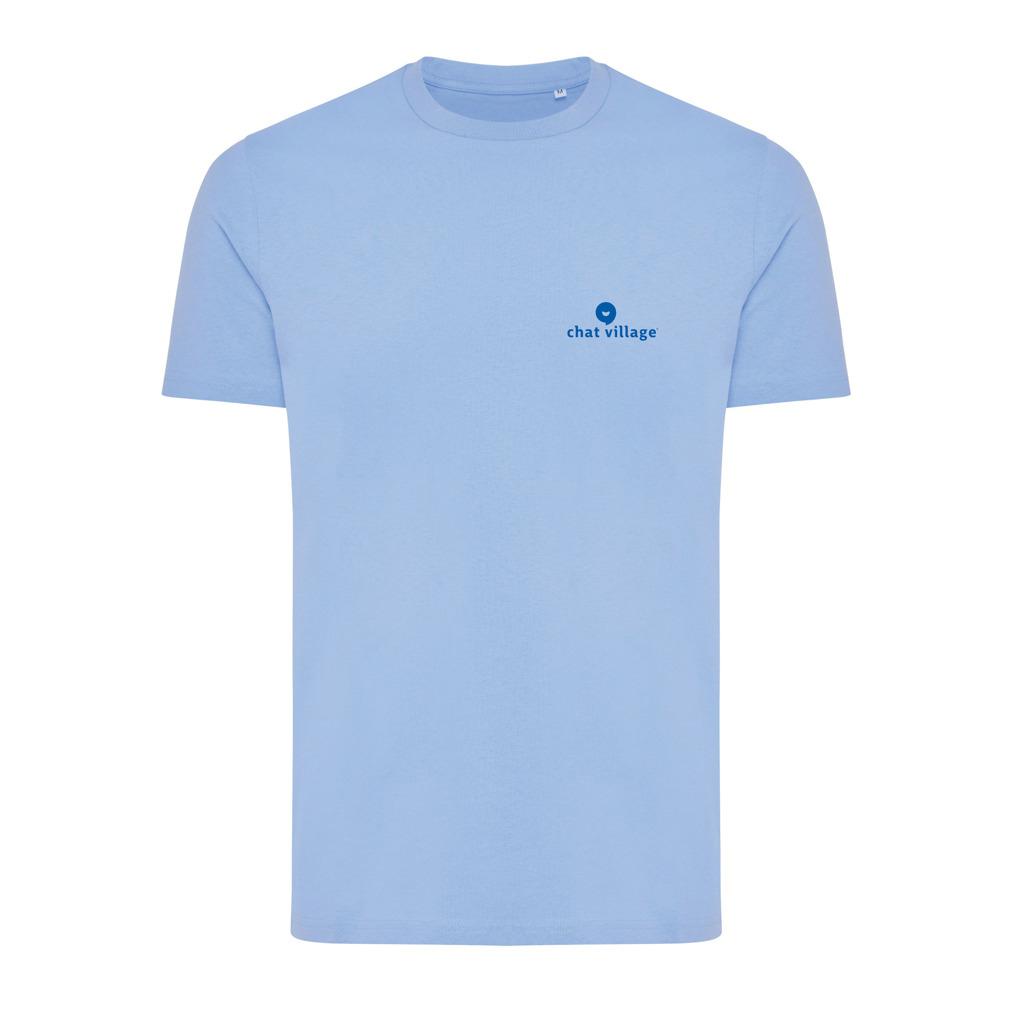 Tricou din bumbac reciclat Iqoniq Bryce sky blue L
